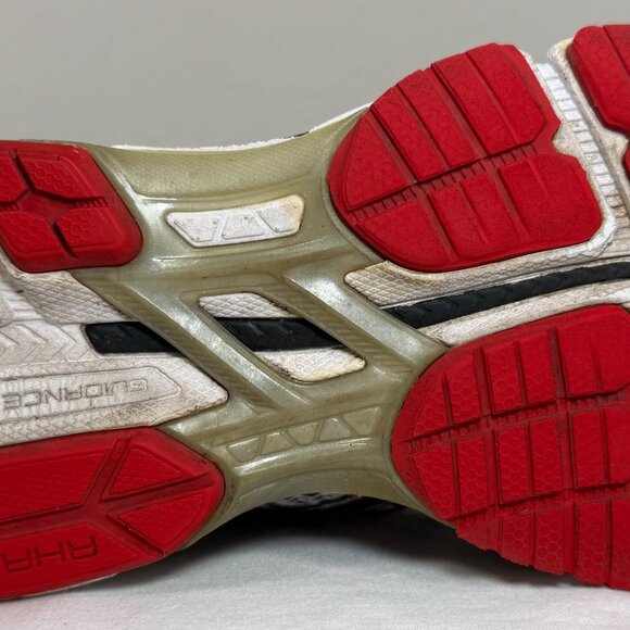 ASICS GT-2000 T3P3N Men’s FluidRide Gel Running Shoes Silver Black Red Size 9 main image 4